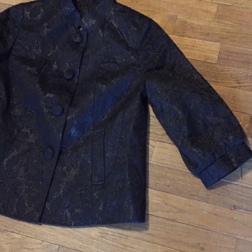 Sparkling Floral Dress Jacket